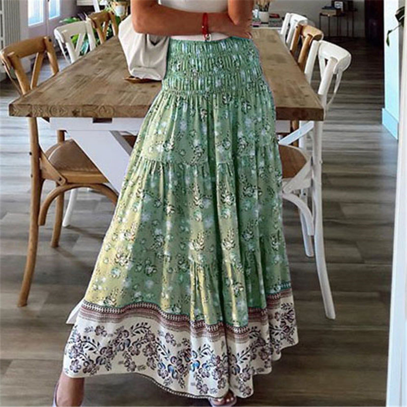 Women's Fashion Casual High Waist Dress