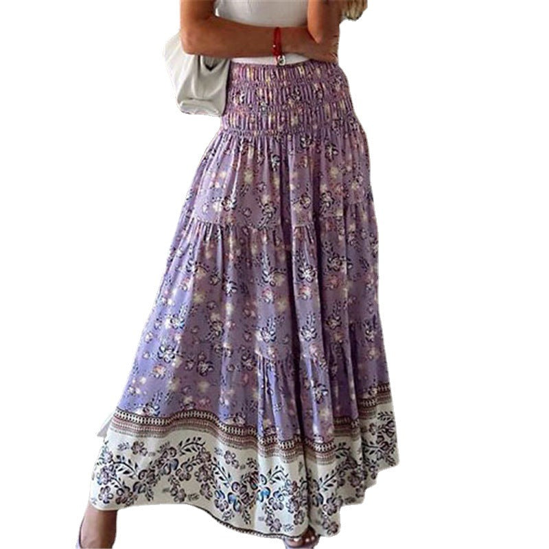 Women's Fashion Casual High Waist Dress