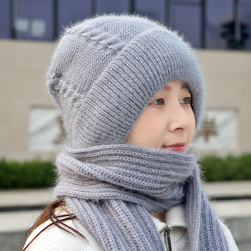 Fleece-lined Thickened Women's Hat Winter