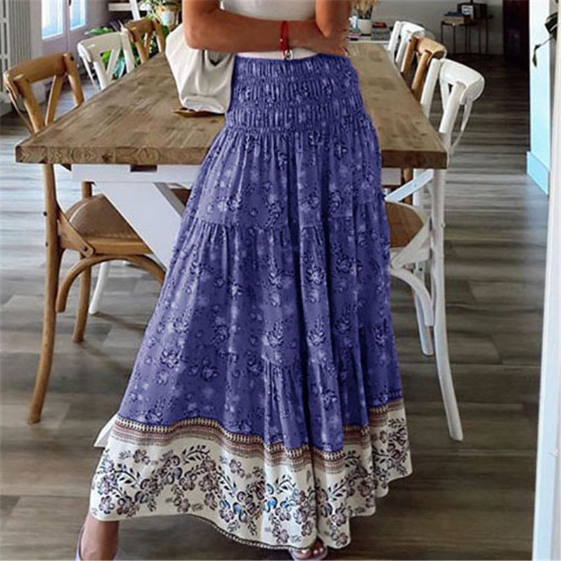 Women's Fashion Casual High Waist Dress